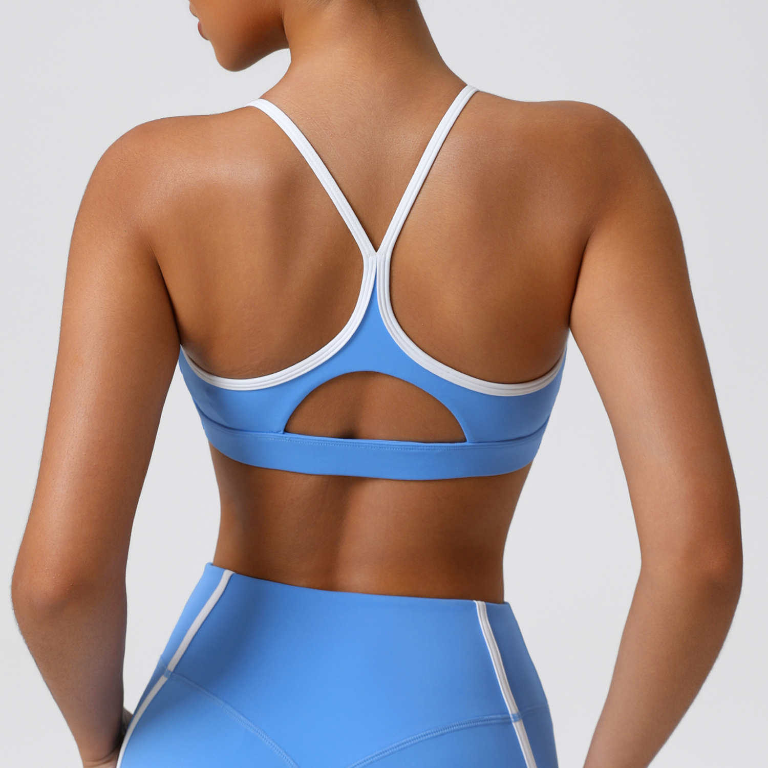 Quick Dry Underwear - 伸縮性のあるソフトスポーツ下着女性高衝撃フィットネスヨガブラ通気性速乾ジムクロップトップ女性トレーニング服