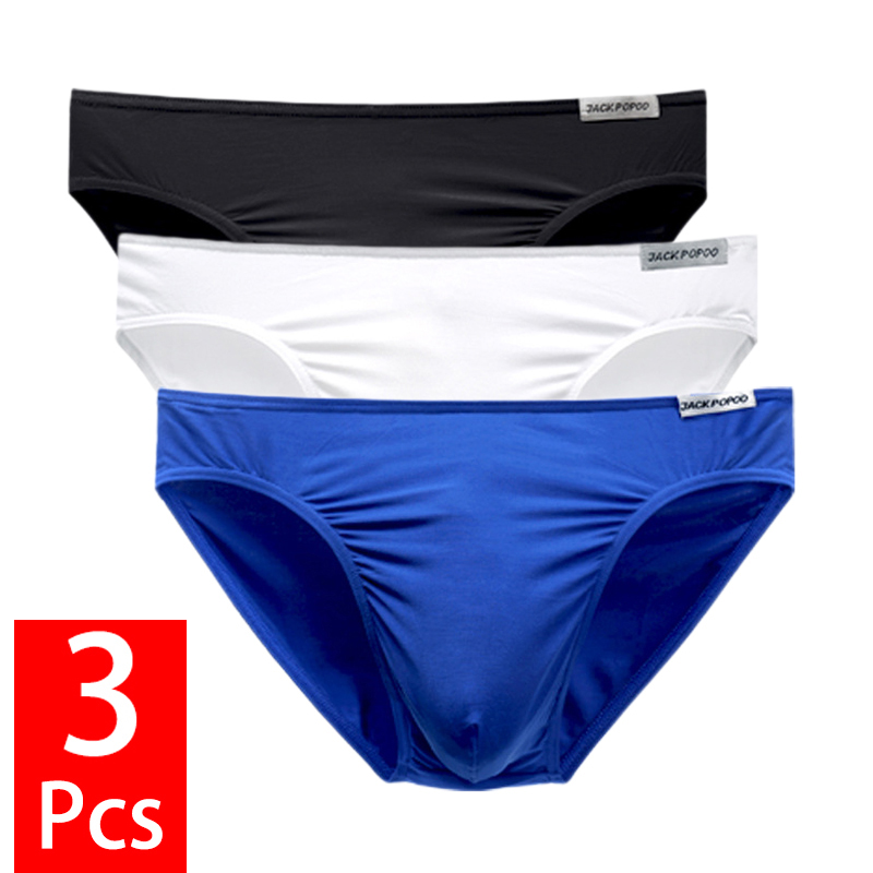 3 ピース/ロットメンズ下着モーダル高品質ソフトブリーフ通気 - Multi Pack Underwear のレビューと価格