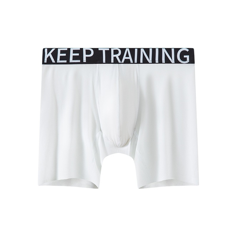 メンズアイスシルクロングレッグボクサーブリーフ、摩擦防止速乾 - Long Leg Trunk Men のレビューと価格
