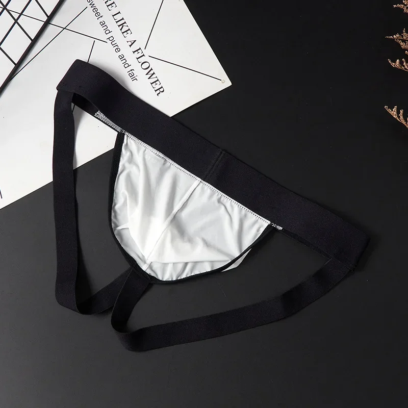 メンズアイスシルクジョックストラップダブルウエストバンドアス - Jockstrap Athletic のレビューと価格