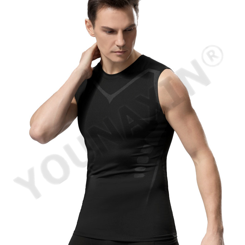 3 枚セット メンズ ノースリーブ Tシャツ ベースレイヤー - Base Layer Top のレビューと価格